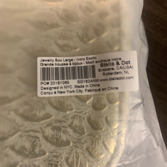 Jewelry box large- Ivory Exotic - Picture 5 of 8